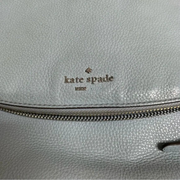 Kate Spade Jackson Blue Flap Shoulder Bag - Picture 7 of 15